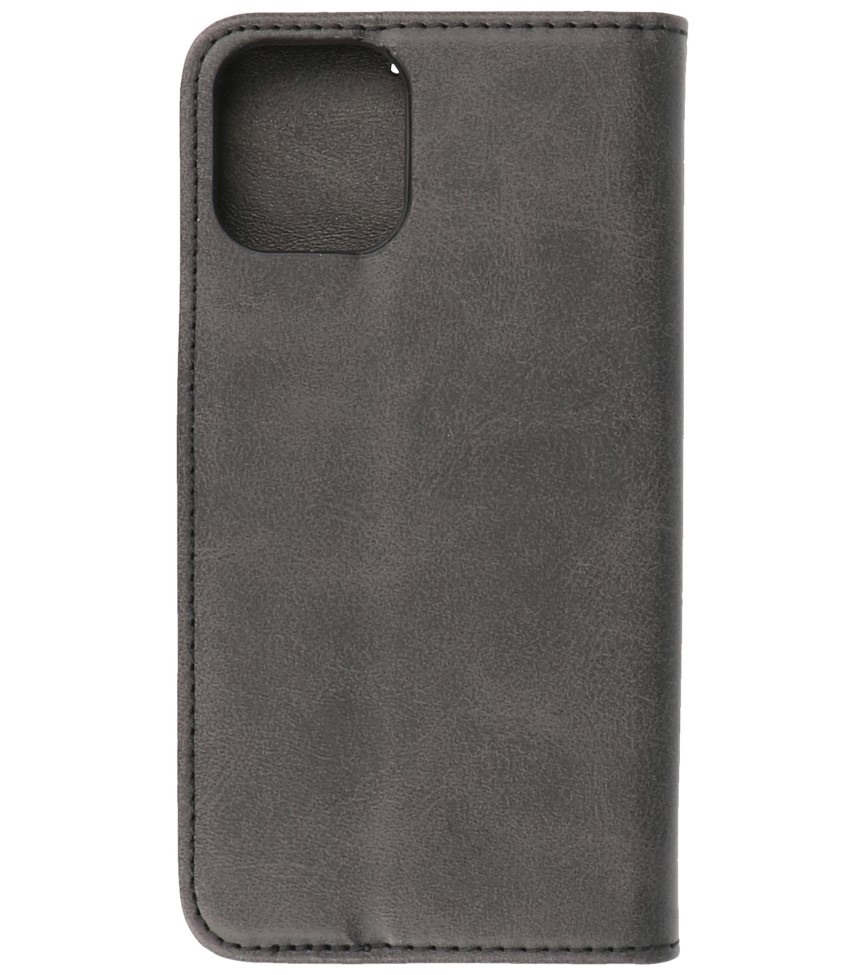 Estuche tipo libro magnético para iPhone 12 - 12 Pro Negro