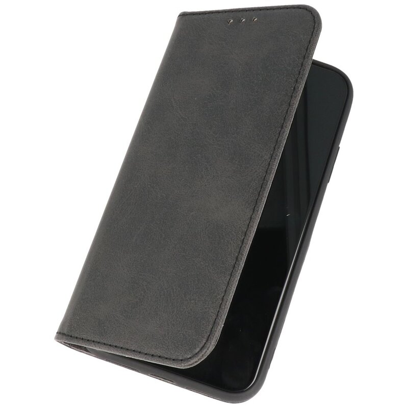 Magnetic Folio Book Case for Samsung Galaxy A22 4G Black