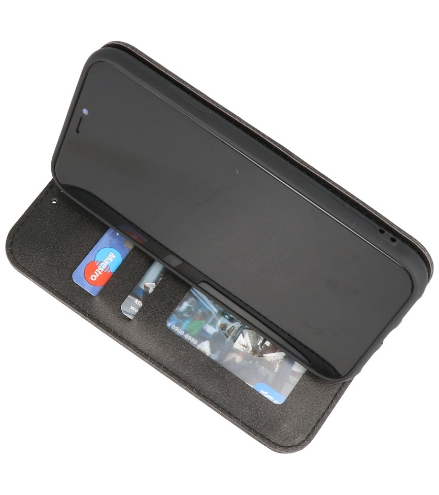 Magnetic Folio Book Case für Samsung Galaxy A22 4G Schwarz