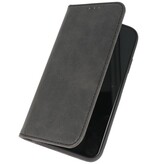 Magnetic Folio Book Case für Samsung Galaxy S22 Schwarz