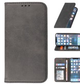 Étui magnétique Folio Book pour iPhone 12 - 12 Pro Noir