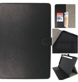 Custodia a libro per Samsung Tab S8 - Tab S7 nera