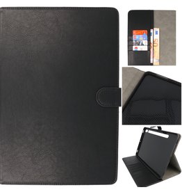 Funda tipo libro para Samsung Tab S8 - Tab S7 negra