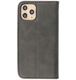 Magnetic Folio Book Case für iPhone 11 Pro Schwarz