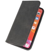 Magnetisk Folio Book Cover til iPhone X - Xs Sort