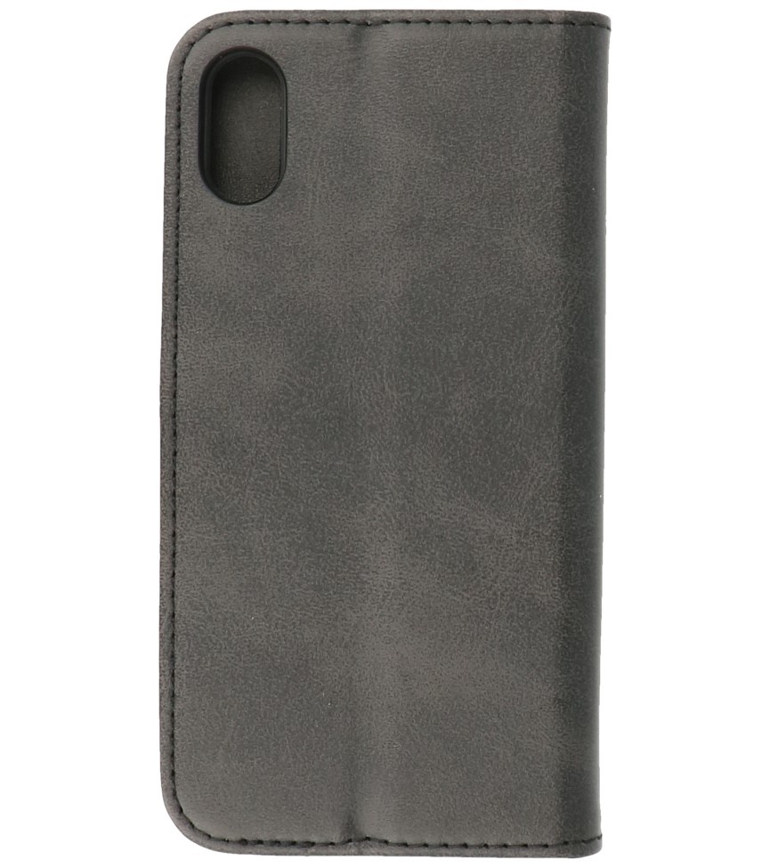 Estuche tipo libro magnético para iPhone X - Negro Xs