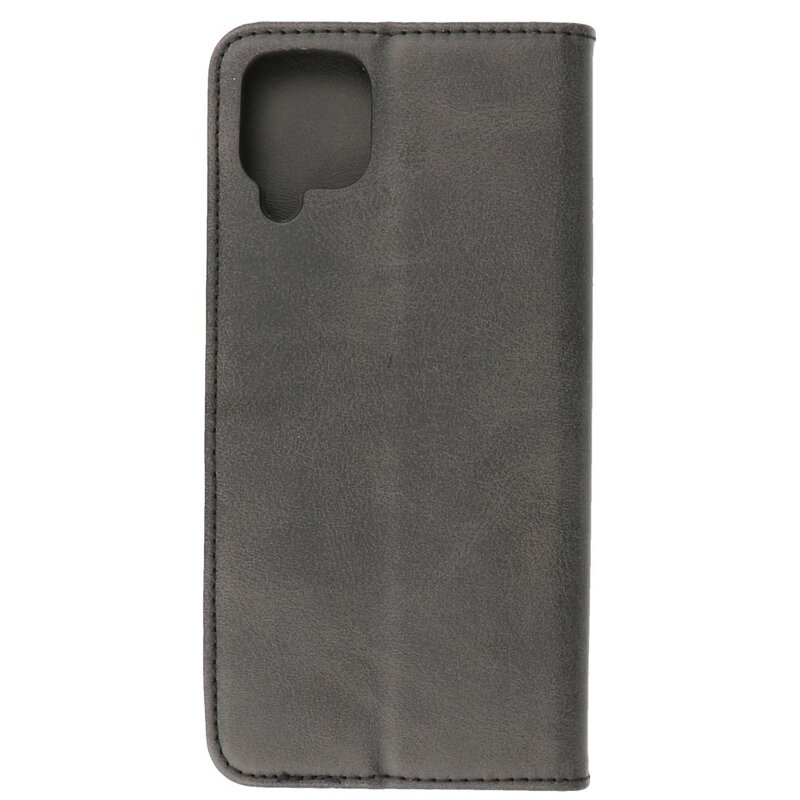 Magnetisch Folio Book Case voor Samsung Galaxy A12 5G Zwart