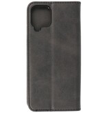 Magnetisch Folio Book Case voor Samsung Galaxy A22 4G Zwart