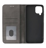 Custodia a libro magnetica per Samsung Galaxy A22 4G nera