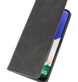 Estuche tipo libro magnético para Samsung Galaxy A22 5G Negro