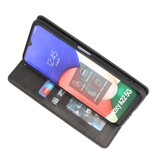 Magnetisk Folio Book Cover til Samsung Galaxy A22 5G Sort