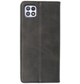 Magnetic Folio Book Case for Samsung Galaxy A22 5G Black
