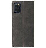 Magnetic Folio Book Case für Samsung Galaxy S20 Plus Schwarz