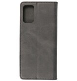 Magnetisk Folio Book Cover til Samsung Galaxy S20 Plus Sort