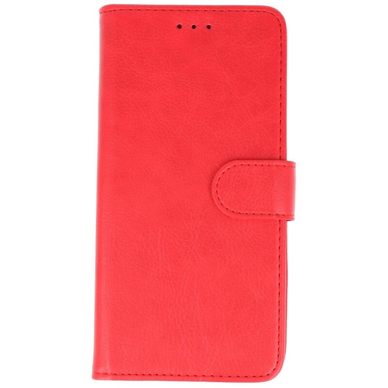Bookstyle Wallet Cases Hoesje voor iPhone XR Rood