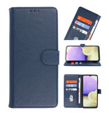 Bookstyle Wallet Cases Hoesje voor Oppo Find X3 Lite Navy