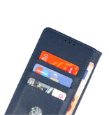 Bookstyle Wallet Cases Hoesje voor Oppo Find X3 Lite Navy