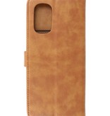 Bookstyle Wallet Cases Case Motorola Moto G22 Brown