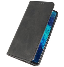 Magnetisch Folio Book Case voor Samsung Galaxy S20 FE Zwart