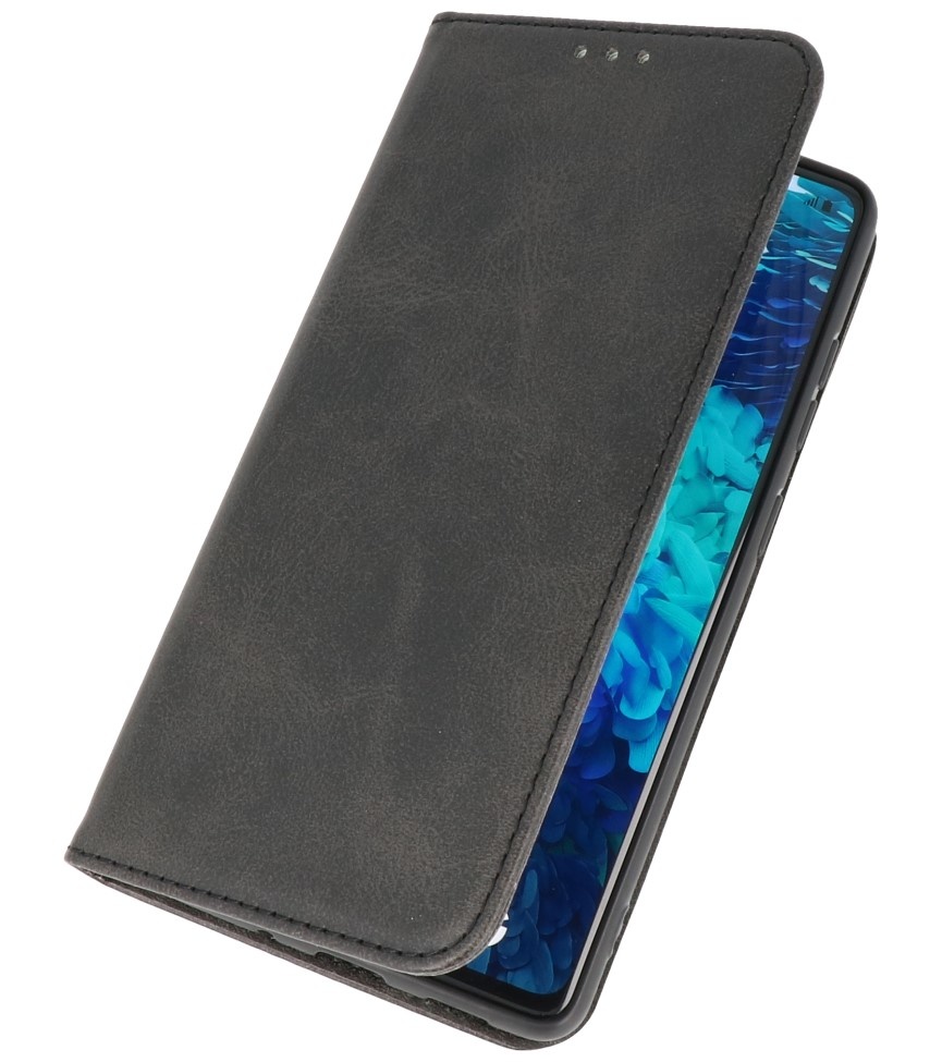 Magnetic Folio Book Case for Samsung Galaxy S20 FE Black