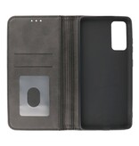 Custodia a libro magnetica per Samsung Galaxy S20 FE nera