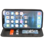 Magnetisch Folio Book Case voor iPhone 13 Zwart