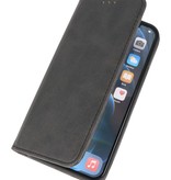 Magnetic Folio Book Case for iPhone 13 Black