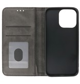 Custodia a libro magnetica Folio per iPhone 13 Pro nera