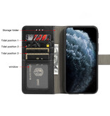 Custodia in vera pelle per iPhone Xs Max nera