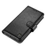 Echt Lederen Hoesje iPhone 11 Pro Zwart