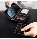 Custodia in vera pelle per iPhone 11 Pro Max nera