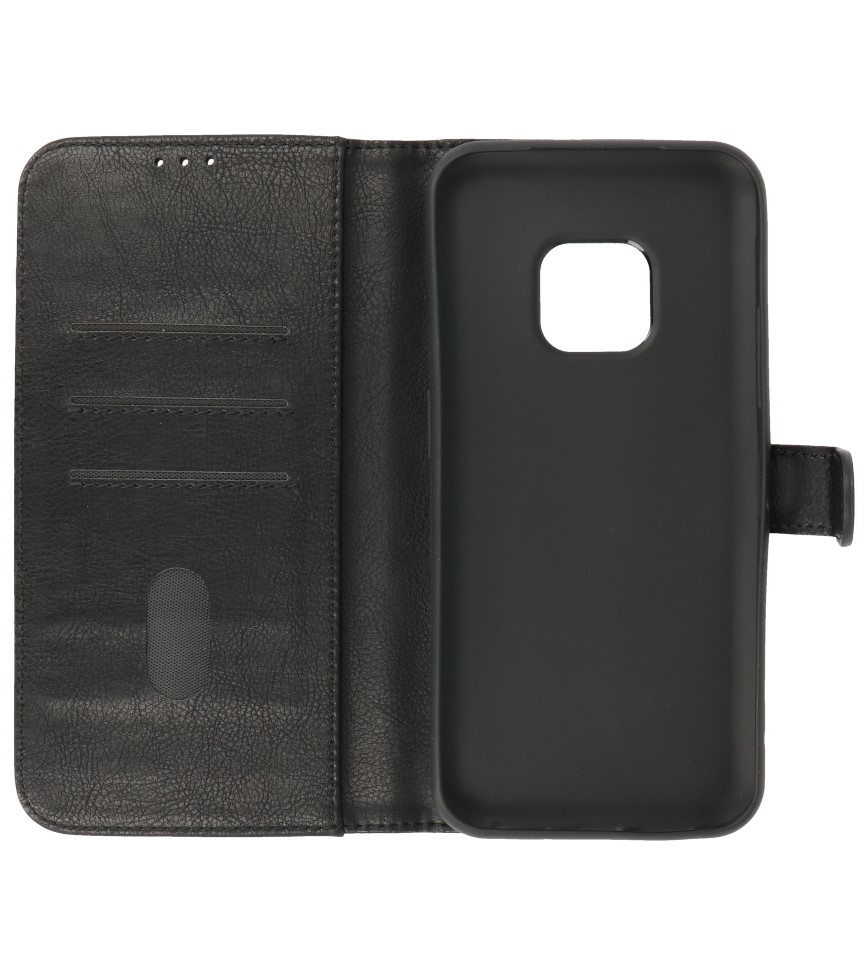 Bookstyle Wallet Cases Hülle für Nokia XR20 Schwarz