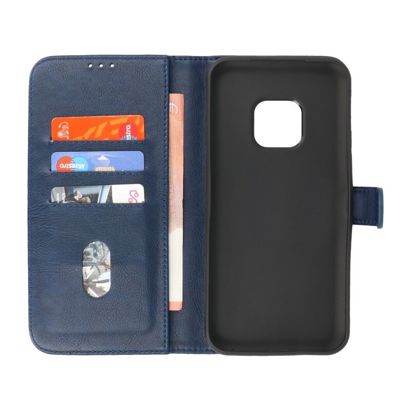 Bookstyle Wallet Cases Taske til Nokia XR20 Navy