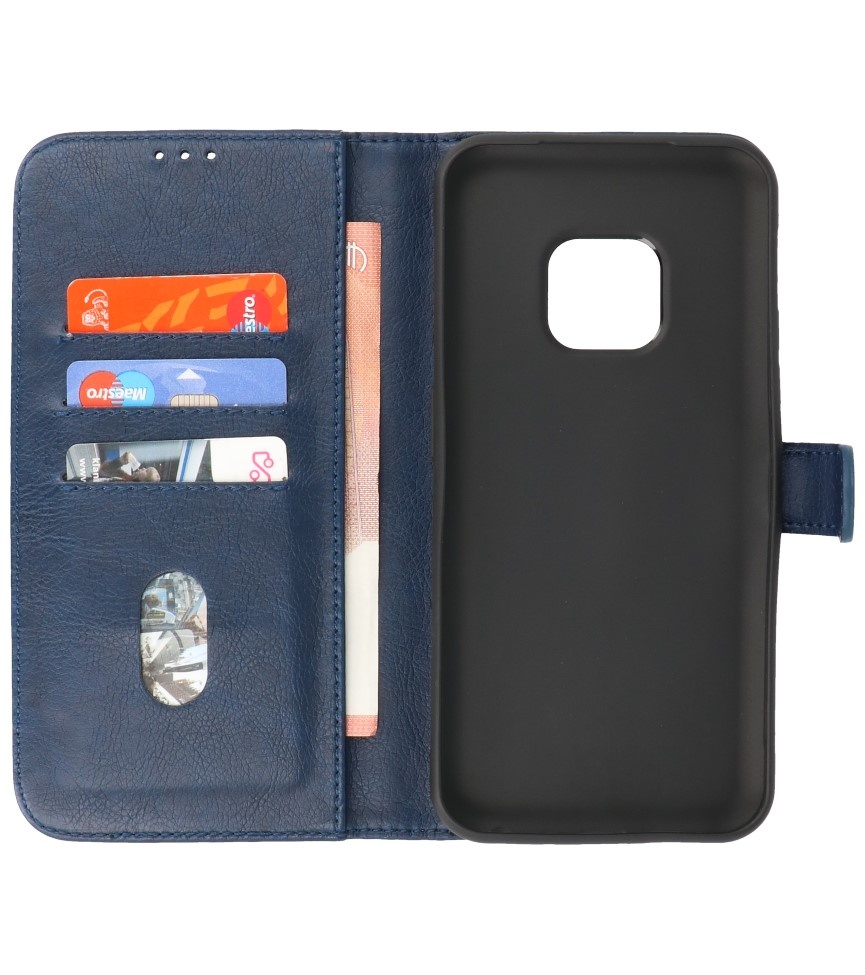 Bookstyle Wallet Cases Hoesje voor Nokia XR20 Navy