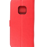 Bookstyle Wallet Cases Etui pour Nokia XR20 Rouge