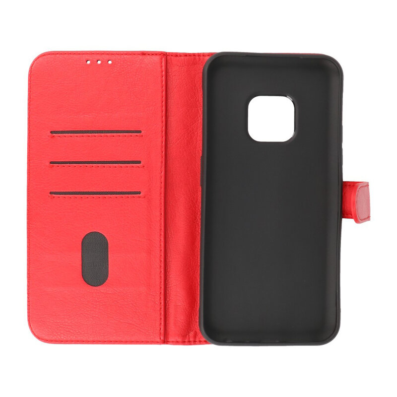 Bookstyle Wallet Cases Hülle für Nokia XR20 Rot