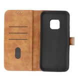 Custodie a portafoglio Bookstyle Custodia per Nokia XR20 Marrone