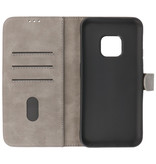 Bookstyle Wallet Cases Etui pour Nokia XR20 Gris