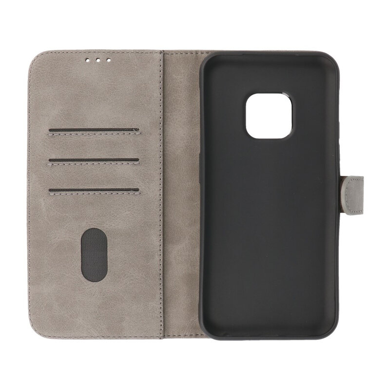 Custodie a portafoglio Bookstyle Custodia per Nokia XR20 grigia