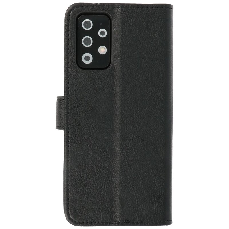 Custodia a portafoglio Bookstyle per Samsung Galaxy A72 5G nera