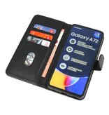 Bookstyle Tegnebog Etui til Samsung Galaxy A72 5G Sort