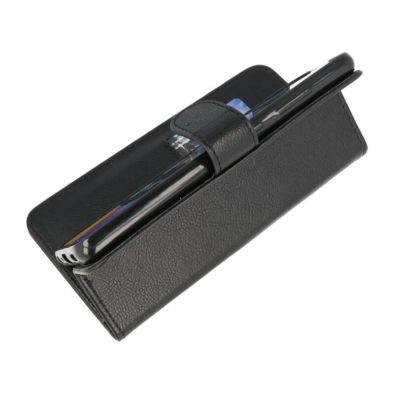 Bookstyle Tegnebog Etui til Samsung Galaxy A72 5G Sort