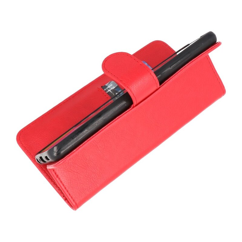 Estuche Bookstyle Wallet Cases para Samsung Galaxy A72 5G Rojo