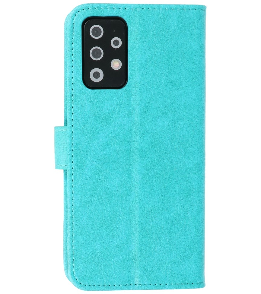 Custodia a portafoglio Bookstyle per Samsung Galaxy A72 5G Green