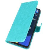 Custodia a portafoglio Bookstyle per Samsung Galaxy A72 5G Green