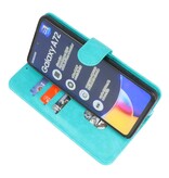 Custodia a portafoglio Bookstyle per Samsung Galaxy A72 5G Green