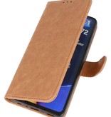 Bookstyle Wallet Cases Hoesje voor Samsung A72 5G Bruin