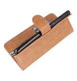 Bookstyle Tegnebog Etui til Samsung Galaxy A72 5G Brun