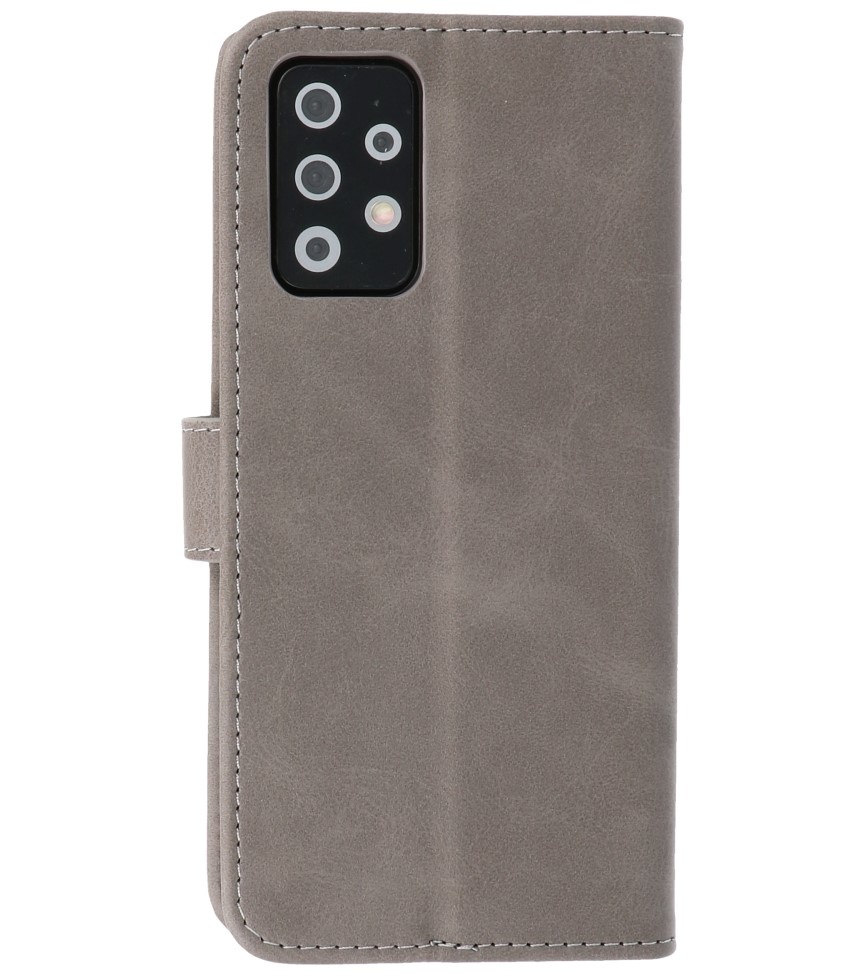 Bookstyle Wallet Cases Case for Samsung Galaxy A72 5G Gray