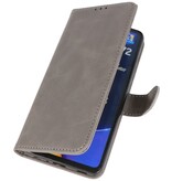 Bookstyle Tegnebog Etui til Samsung Galaxy A72 5G Grå